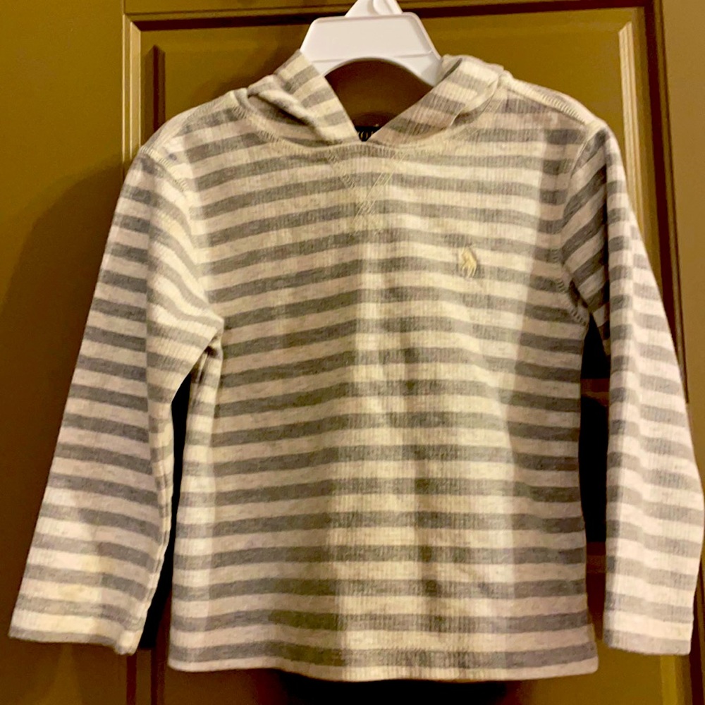 Polo Ralph Lauren | striped long sleeve hoodie 2T
